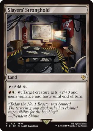 Slayers' Stronghold (Surge Foil) [FINAL FANTASY Commander]