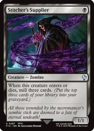 Stitcher's Supplier (Surge Foil) [FINAL FANTASY Commander]