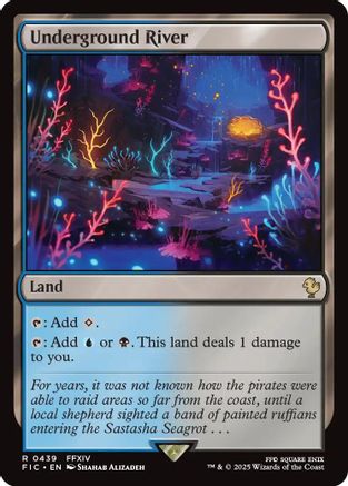 Underground River (Surge Foil) [FINAL FANTASY Commander]