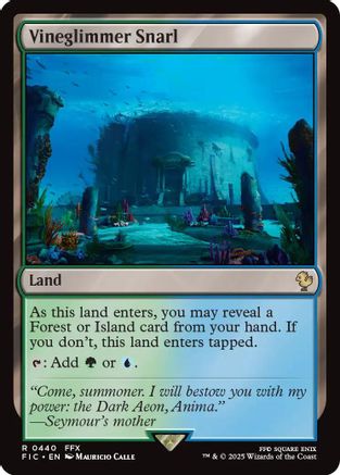Vineglimmer Snarl (Surge Foil) [FINAL FANTASY Commander]
