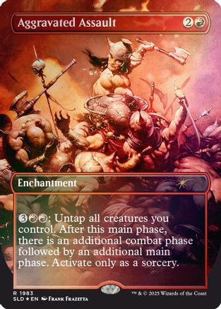 Aggravated Assault (1983) (Rainbow Foil) [Secret Lair Drop Series]