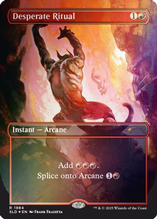 Desperate Ritual (1984) (Rainbow Foil) [Secret Lair Drop Series]