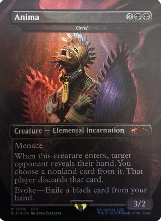 Anima - Grief (Rainbow Foil) [Secret Lair Drop Series]