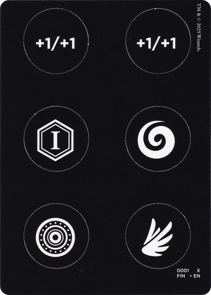 Punch Card Token (0001 // 0002) [FINAL FANTASY Tokens]