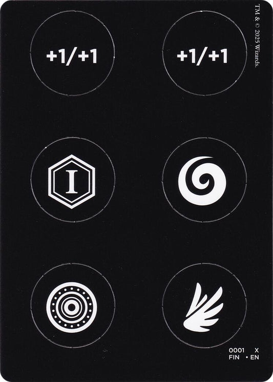 Punch Card Token (0001 // 0002) [FINAL FANTASY Tokens]