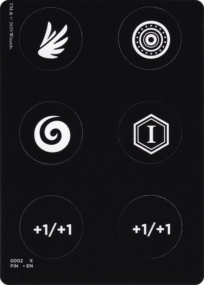 Punch Card Token (0001 // 0002) [FINAL FANTASY Tokens]