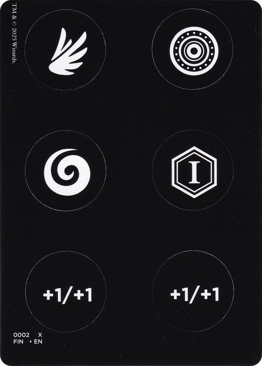 Punch Card Token (0001 // 0002) [FINAL FANTASY Tokens]