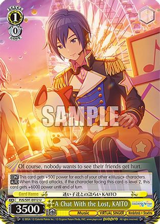 A Chat With the Lost, KAITO (PJS/S91-E012 U) - HATSUNE MIKU: COLORFUL STAGE!