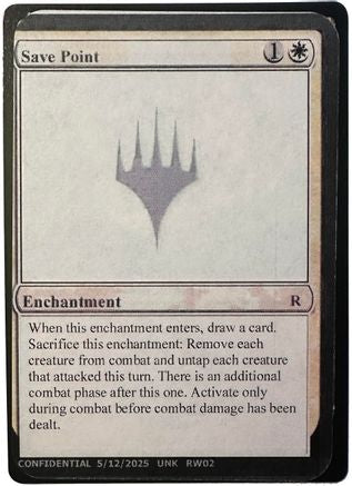 Save Point [Unknown Event]