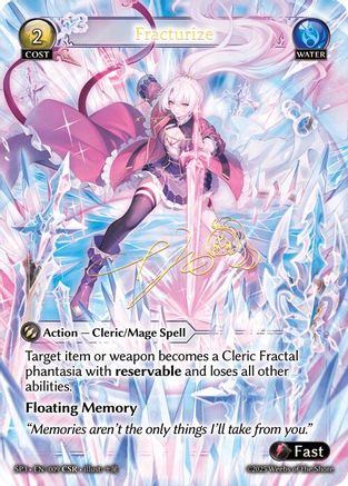 Fracturize (CSR) (009) - Supporter Pack 3 Foil
