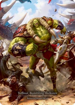 Tuffnut, Bumbling Hulkster (Marvel) (SUP001) - Super Slam Cold Foil