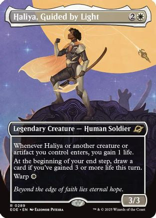 Haliya, Guided by Light (Borderless) [Edge of Eternities]