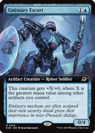Emissary Escort (Extended Art) [Edge of Eternities]