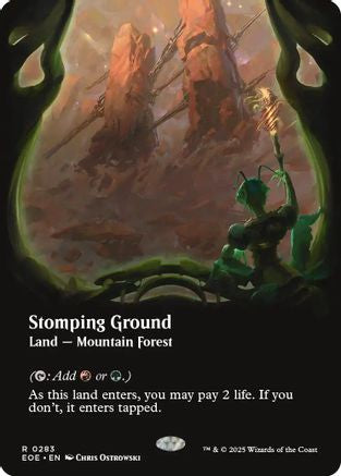 Stomping Ground (Borderless) [Edge of Eternities]