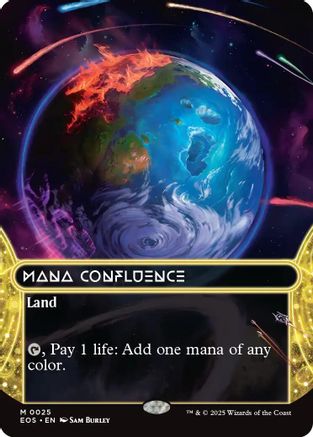 Mana Confluence (0025) (Borderless) [Edge of Eternities: Stellar Sights]