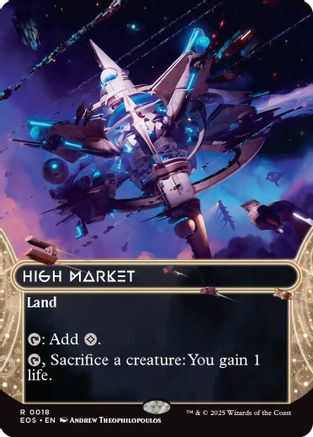 High Market (0018) (Borderless) [Edge of Eternities: Stellar Sights]