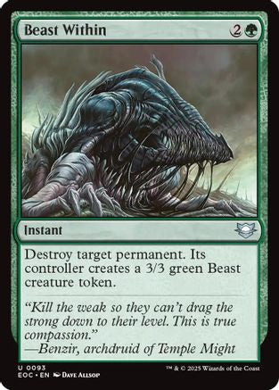 Beast Within [Edge of Eternities Commander]