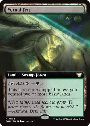 Vernal Fen (Extended Art) [Edge of Eternities Commander]