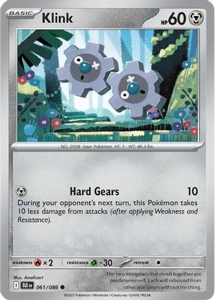 Klink 061  SV Black Bolt - Common