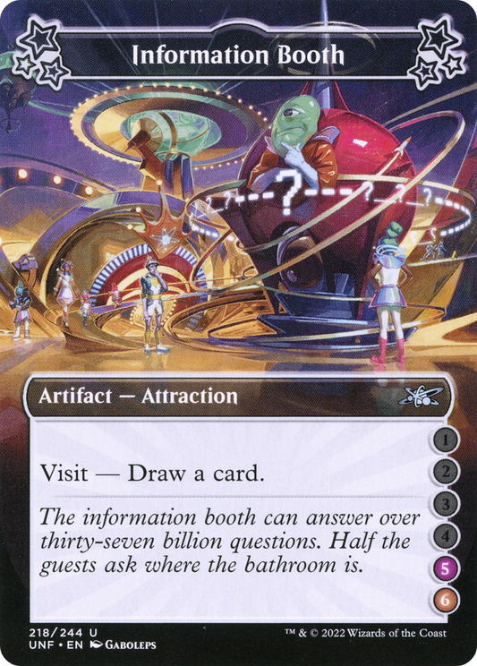 Information Booth (5-6) (UNF-218) - Unfinity Foil