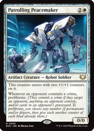 Patrolling Peacemaker [Edge of Eternities Commander]