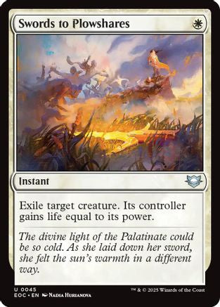 Swords to Plowshares [Edge of Eternities Commander]