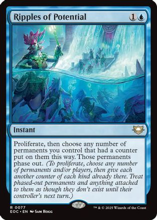 Ripples of Potential [Edge of Eternities Commander]