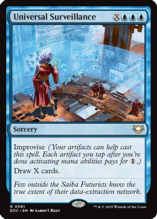 Universal Surveillance [Edge of Eternities Commander]