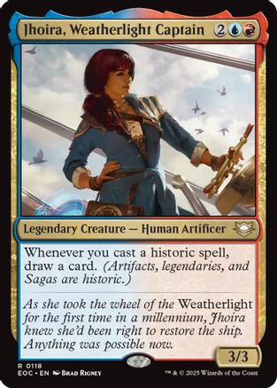 Jhoira, Weatherlight Captain [Edge of Eternities Commander]