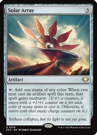 Solar Array [Edge of Eternities Commander]