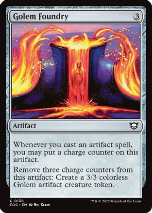 Golem Foundry [Edge of Eternities Commander]