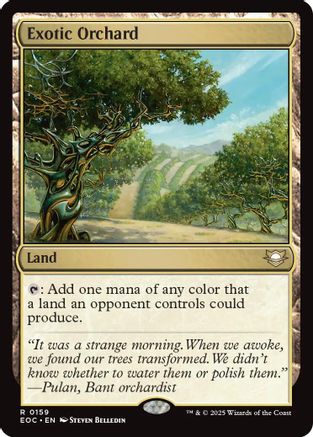 Exotic Orchard [Edge of Eternities Commander]