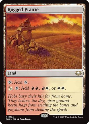 Rugged Prairie [Edge of Eternities Commander]