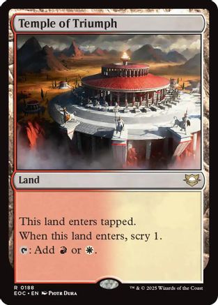 Temple of Triumph [Edge of Eternities Commander]