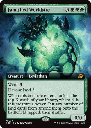 Famished Worldsire (Extended Art) [Edge of Eternities]