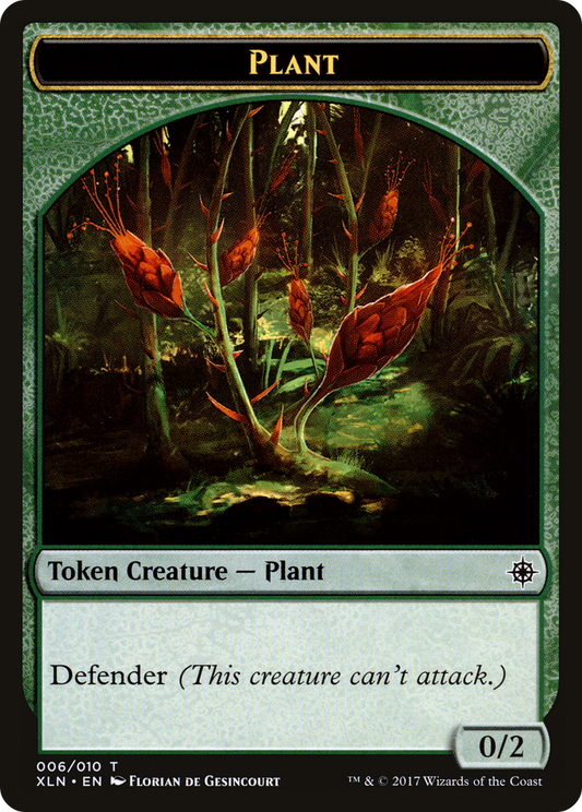 Plant (XLN-006) - Ixalan Tokens Foil