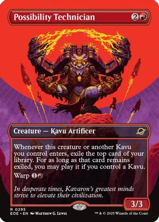 Possibility Technician (Borderless) [Edge of Eternities]