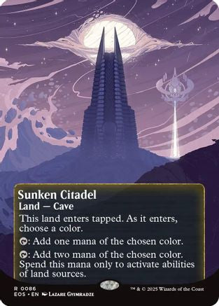 Sunken Citadel (0086) (Borderless) [Edge of Eternities: Stellar Sights]