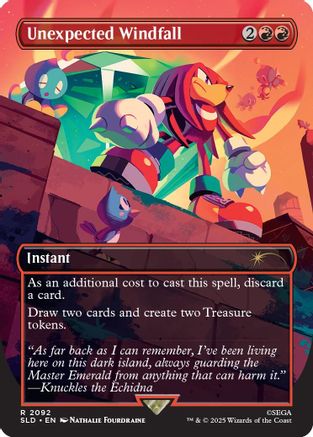 Unexpected Windfall (2092) [Secret Lair Drop Series]