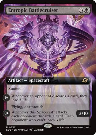 Entropic Battlecruiser (Extended Art) [Edge of Eternities]