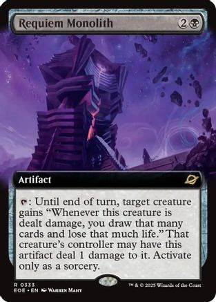 Requiem Monolith (Extended Art) [Edge of Eternities]