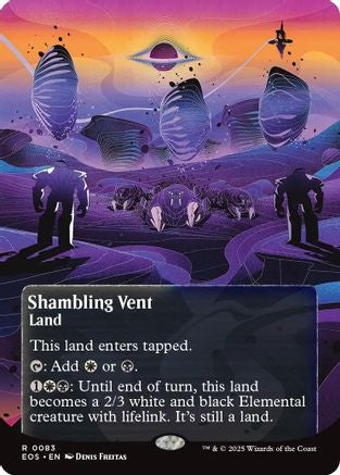 Shambling Vent (0083) (Borderless) [Edge of Eternities: Stellar Sights]