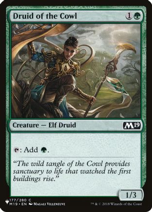 Druid of the Cowl [The List]