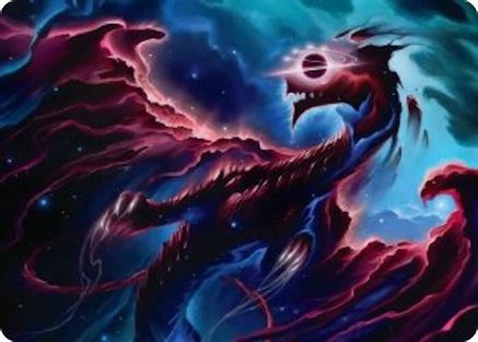 Nova Hellkite Art Card (18/54) [Edge of Eternities Art Series]