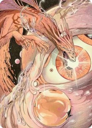 Nova Hellkite Art Card (40/54) [Edge of Eternities Art Series]