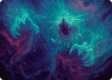 Cosmogoyf Art Card [Edge of Eternities Art Series]