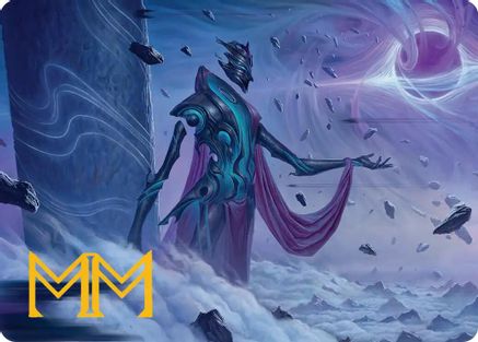 Bygone Colossus Art Card (Gold-Stamped Signature) [Edge of Eternities Art Series]