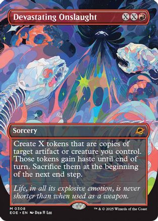 Devastating Onslaught (Borderless) [Edge of Eternities]