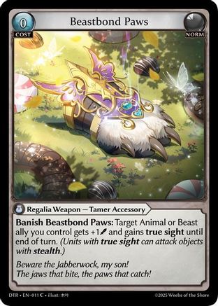 Beastbond Paws (011) - Distorted Reflections