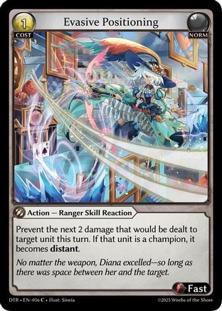 Evasive Positioning (056) - Distorted Reflections Foil
